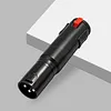 1/4 TRS Female To 3Pin XLR Male Stereo Audio Adapter Lockable Audio Cable Mic Cord Adapter Plug for Mixer Microphone Amplifier