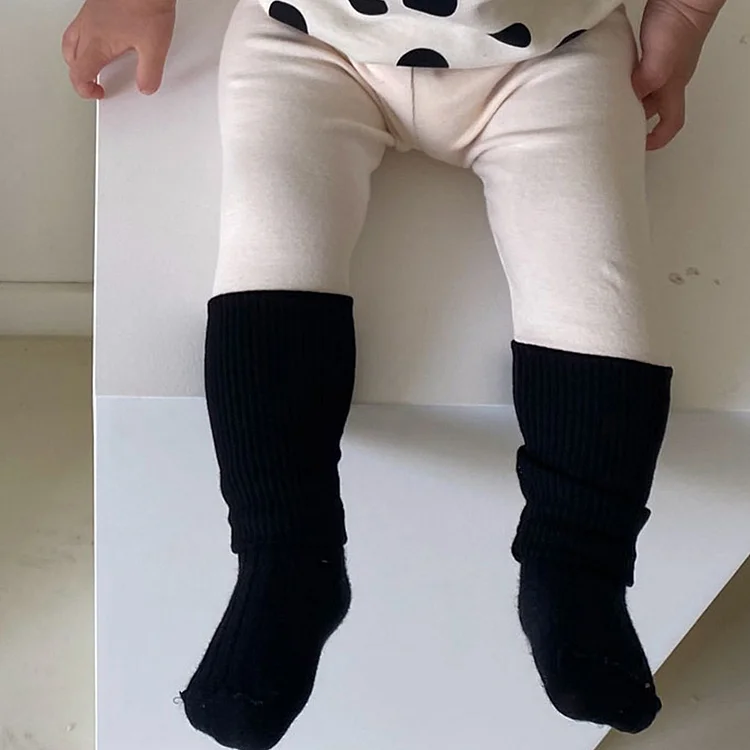 Baby Unisex Color Block Leggings