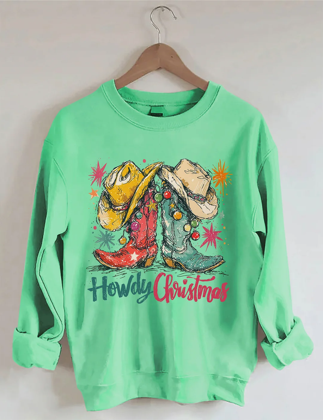 Howdy Christmas Sweatshirt