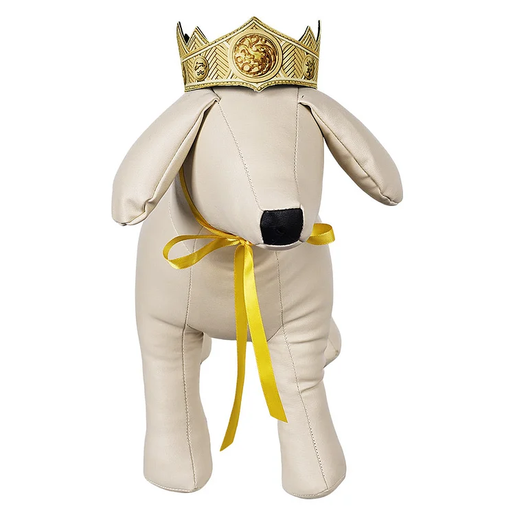 House Of The Dragon Season 2 (2024) Rhaenyra Targaryen Pet Dogs Crown Cosplay Headband Accessories Halloween Carnival Props