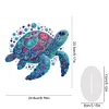 (US Only)Acrylic 2D Flat Sea Turtle DIY Diamond Painting Desktop Ornaments Kit for Decor