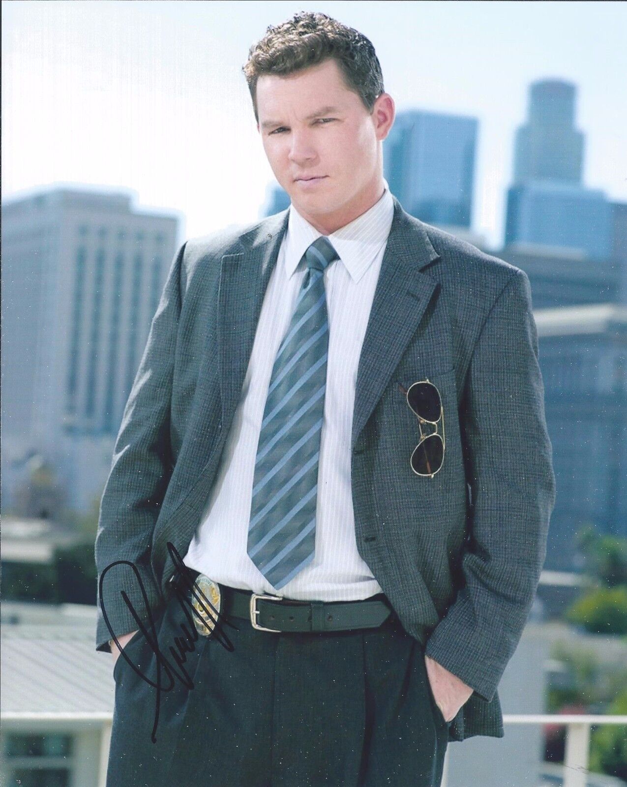 SHAWN HATOSY Signed Autographed 8x10 Photo Poster painting Southland Actor