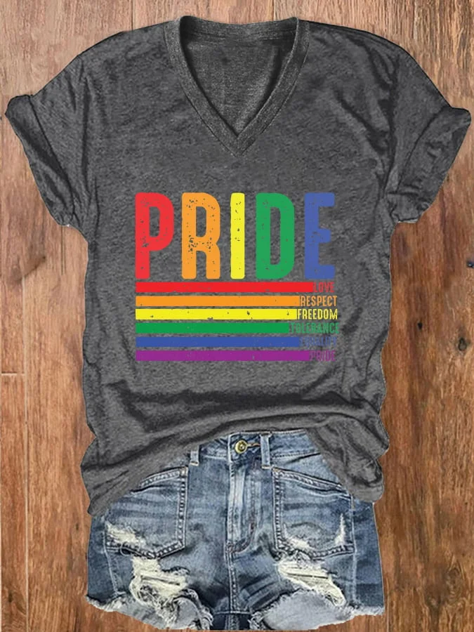 Women's Gay Pride T-Shirt socialshop