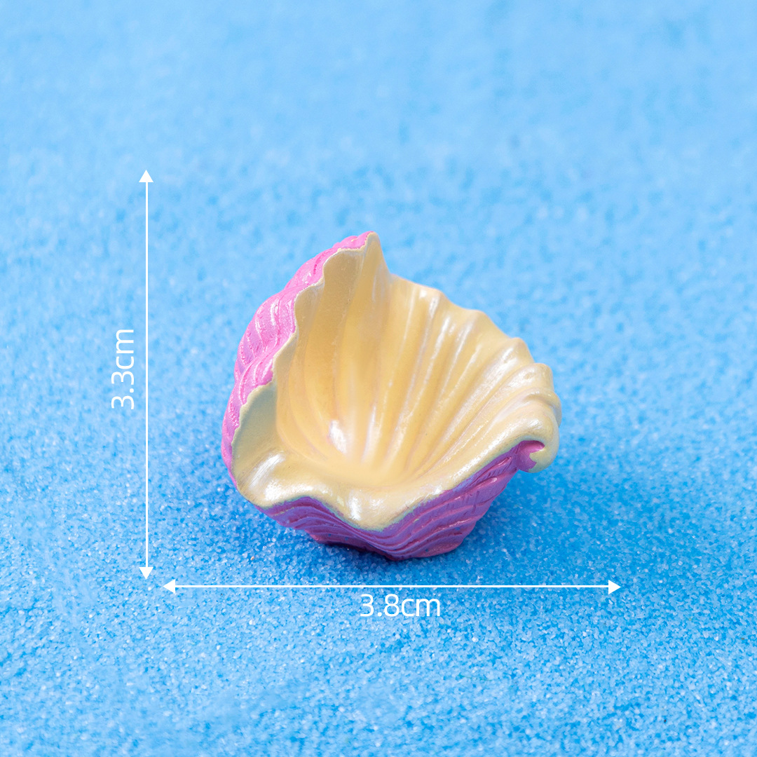 Mini Ocean Shell Pearl Resin Charm