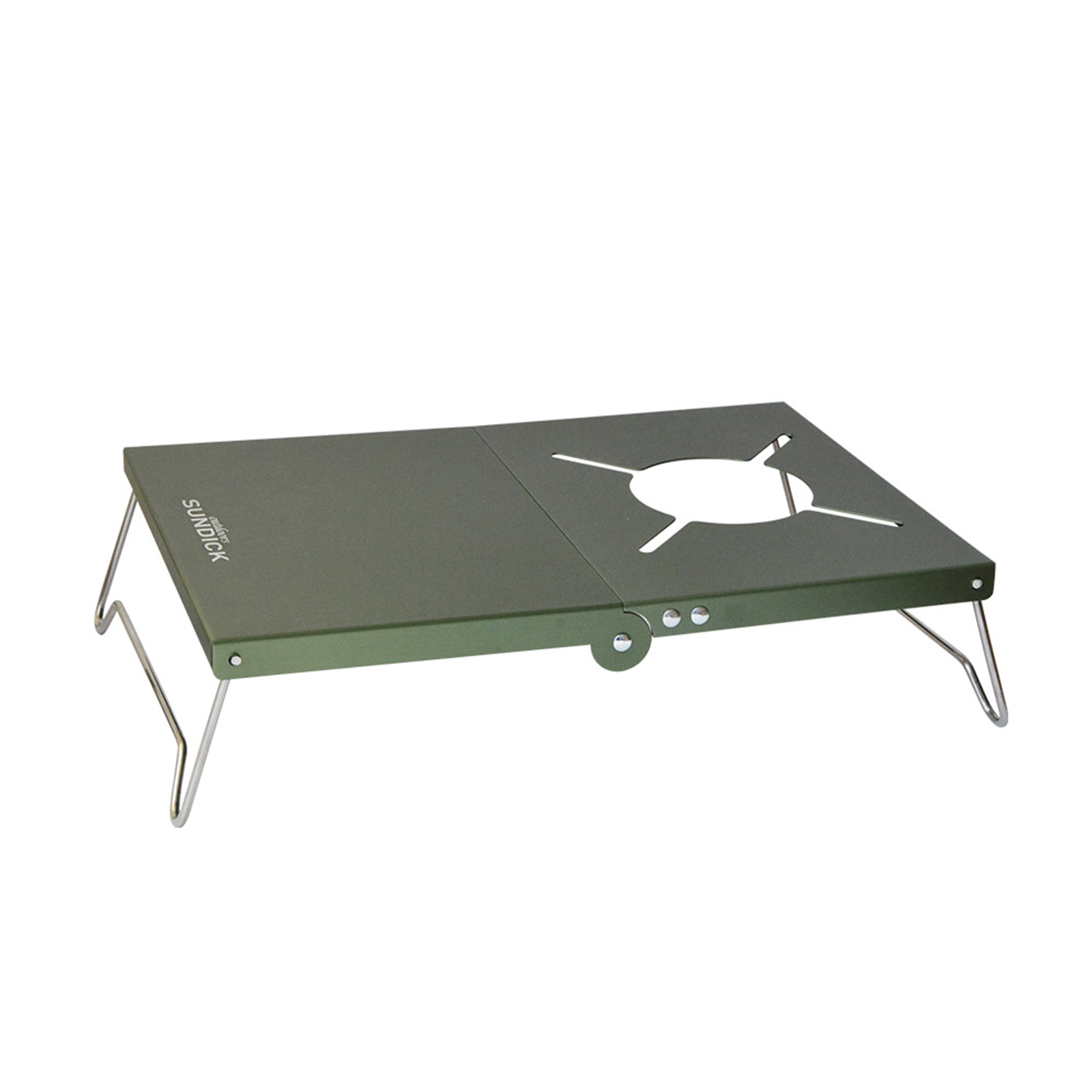 

Folding Stove Table Portable Stove Countertop Single Cooker Storage Table, 501 Original