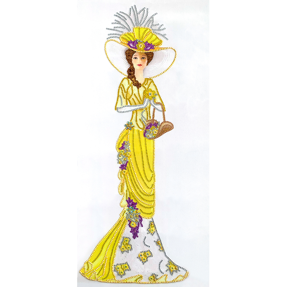 

Dress Lady - Special Shaped Diamond Painting - 30*60CM (Big Size), 501 Original