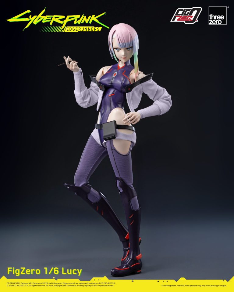 Threezero - Cyberpunk: Edgerunners FigZero 1/6 Lucy 3Z06000W0 (Licensed) Action Figure-