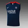 2025/2026 Psg Paris Pre-Match Training Royal Blue Vest+Shorts Football1:1 Thai Quality