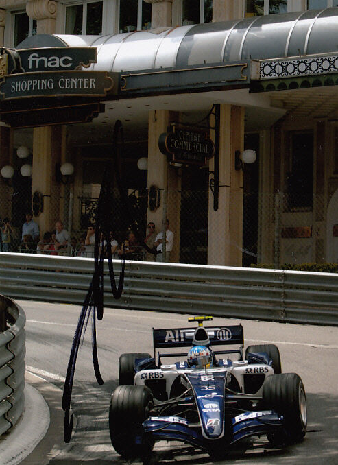 Alexander Wurz Hand Signed Williams F1 Photo Poster painting 7x5.