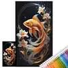 Golden Koi Fish-11CT Stamped Cross Stitch 40*70cm(Big Size) tapestrymarket
