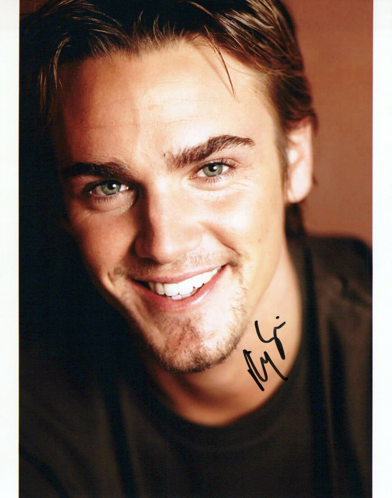 Riley Smith head shot autographed Photo Poster painting signed 8x10 #7