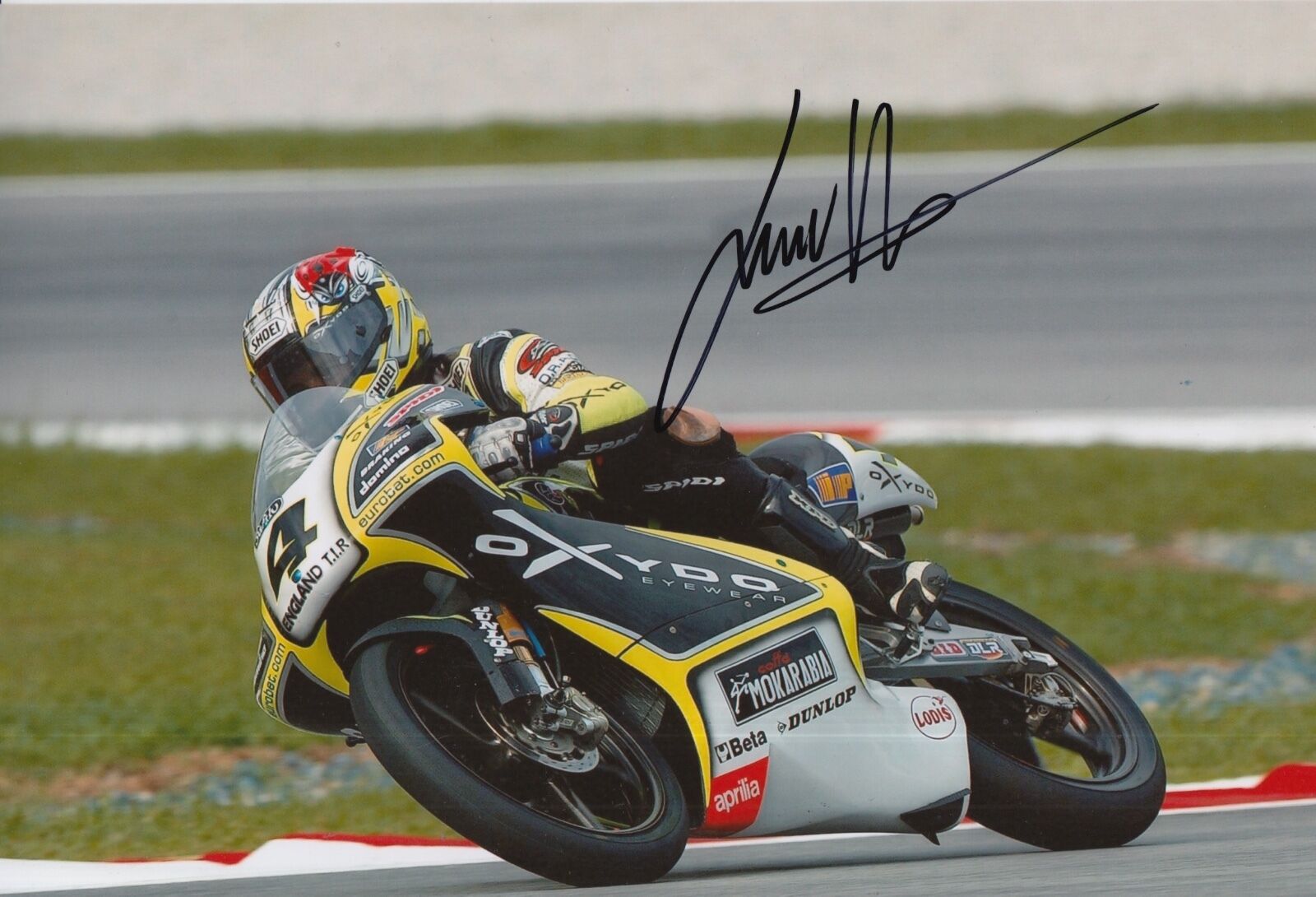 Lucio Cecchinello Hand Signed Photo Poster painting 12x8 125cc MotoGP 1.