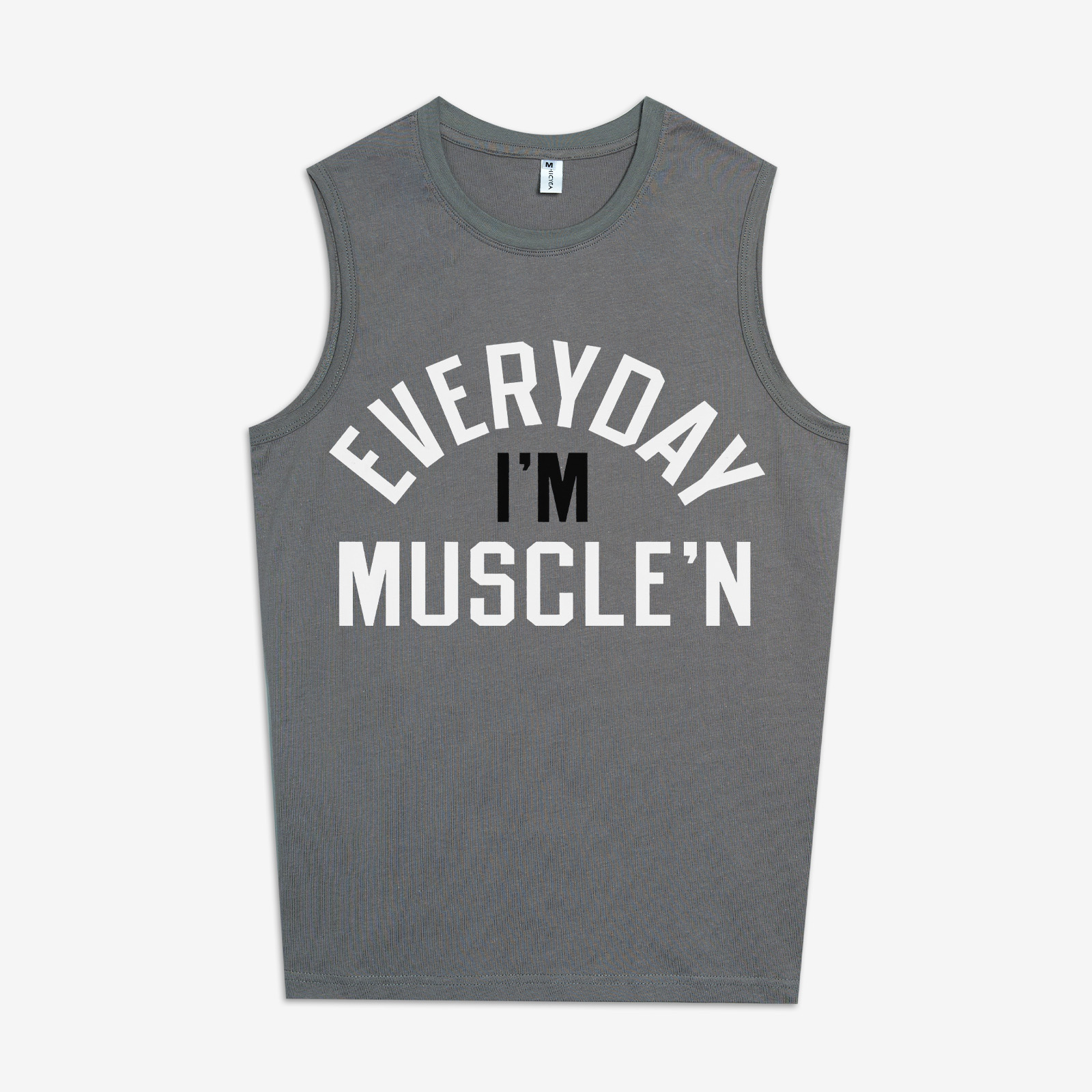 Every Day I'm Muscle'n Printed Women's Vest