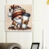 Diamond Painting-DIY Full Round Drill Coffee Gnome