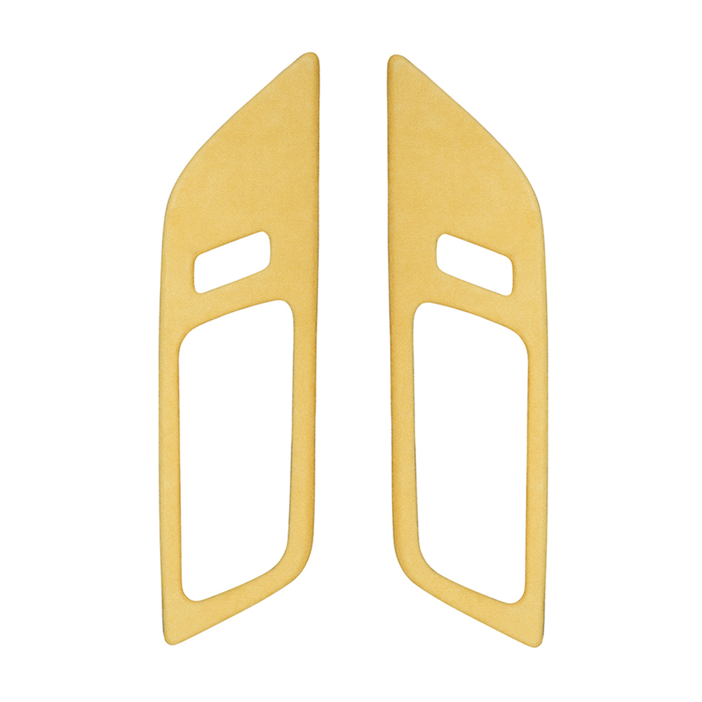 

Suede Interior Door Handle Trim Decoration for Ford Mustang 15-19 (Gold), 501 Original