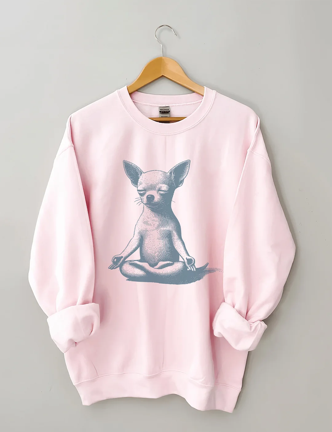 Chihuahua Yoga Meditation Sweatshirt