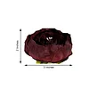 10 Pack | 3" Burgundy Artificial Silk DIY Craft Peony Flower Heads