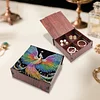 Diamond Painting Wooden Phoenix 4 Slots Diamond Painting Storage Box for Adult Beginner
