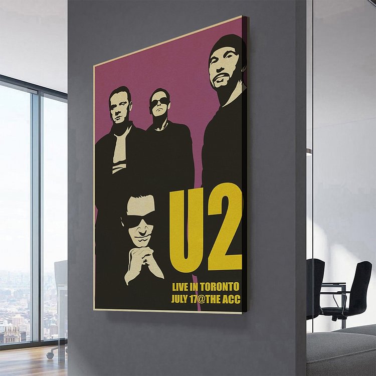 U2 Live In Toronto July 17  Canvas Wall Art MusicWallArt