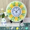 DIY Glass Mosaic Tiles Crafts Kits Handmade Clock Home Decor Gifts