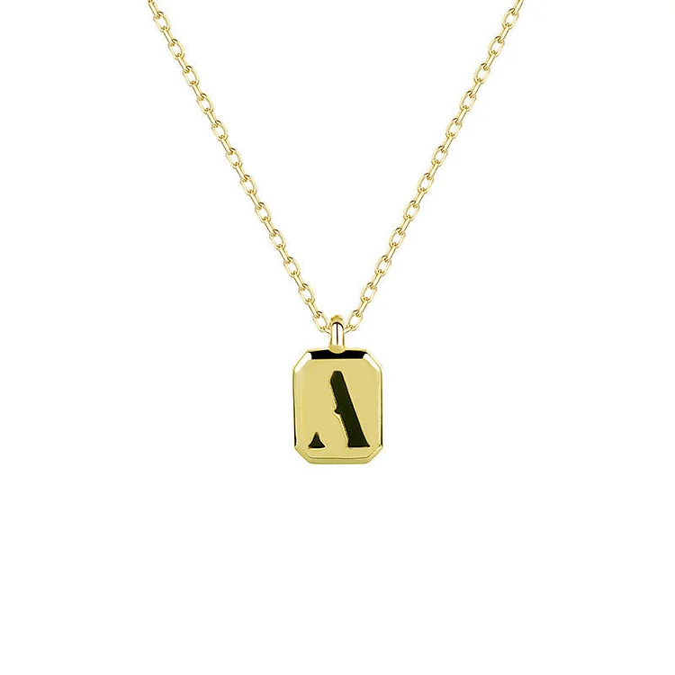 Olivenorma Customizable Gold Initial Necklace
