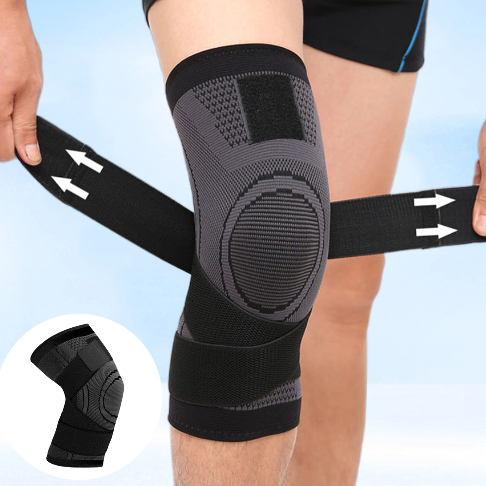 

1pc Breathable Sports Compression Knee Strap Elastic Knee Protective Pad, 2xl, 501 Original