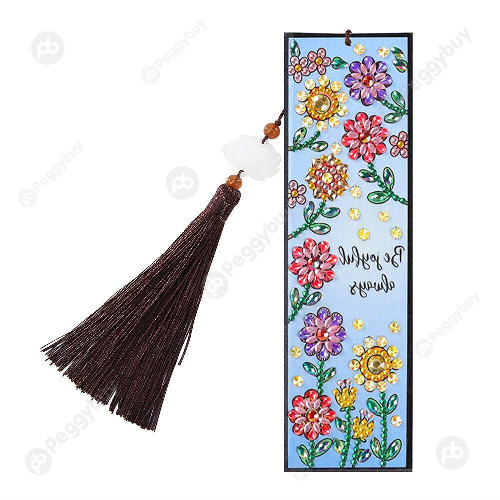 

Color Flower-DIY Creative Diamond Bookmark, 501 Original