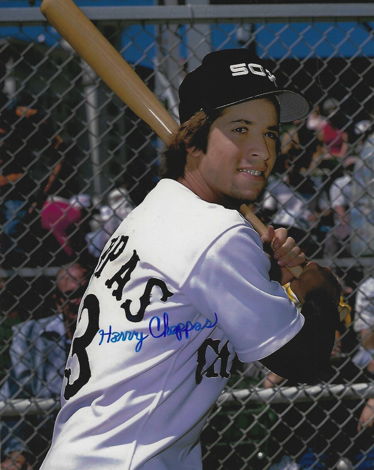 Signed 8x10 HARRY CHAPPAS Chicago White Sox Autographed Photo Poster painting - COA