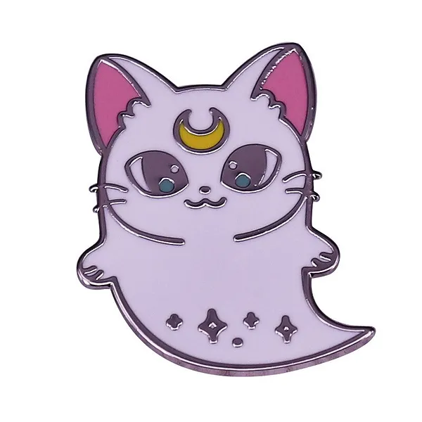 Foto del pin Gato Luna Mágica