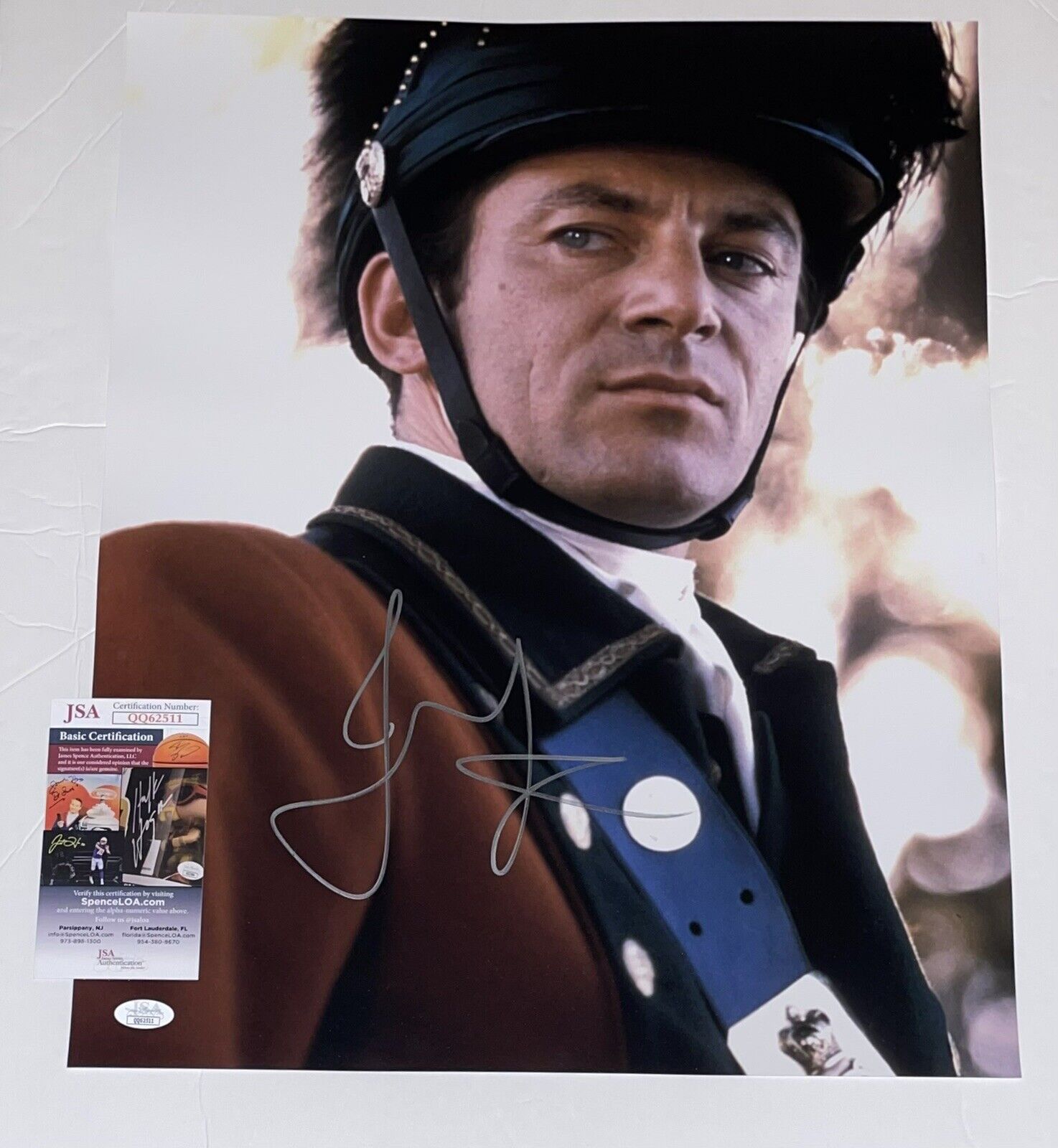 Jason Isaacs Signed 16x20 The Patriot Col. Tavington Authentic Autograph JSA COA