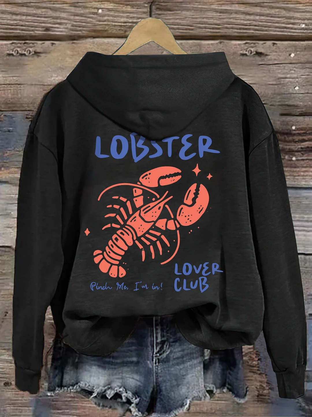 Lobster Lover Club Hoodie