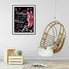 Diamond Painting -DIY Round Drill English Words
