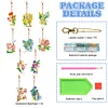 >SALE<10PCS Double Sided Special Shape Diamond Art Keyring (Flower Fairy)