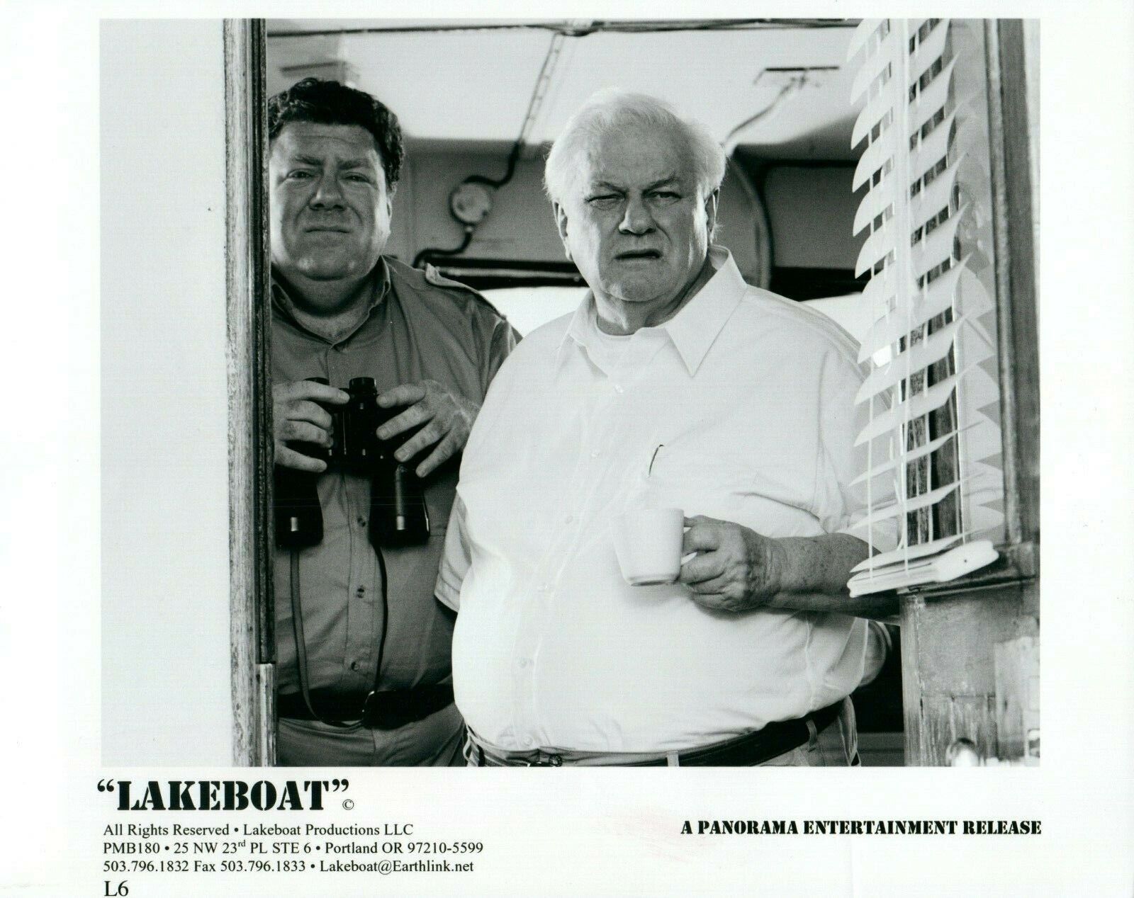 CHARLES DURNING GEORGE WENDT 8x10 Promo Press Photo Poster painting LAKEBOAT Movie