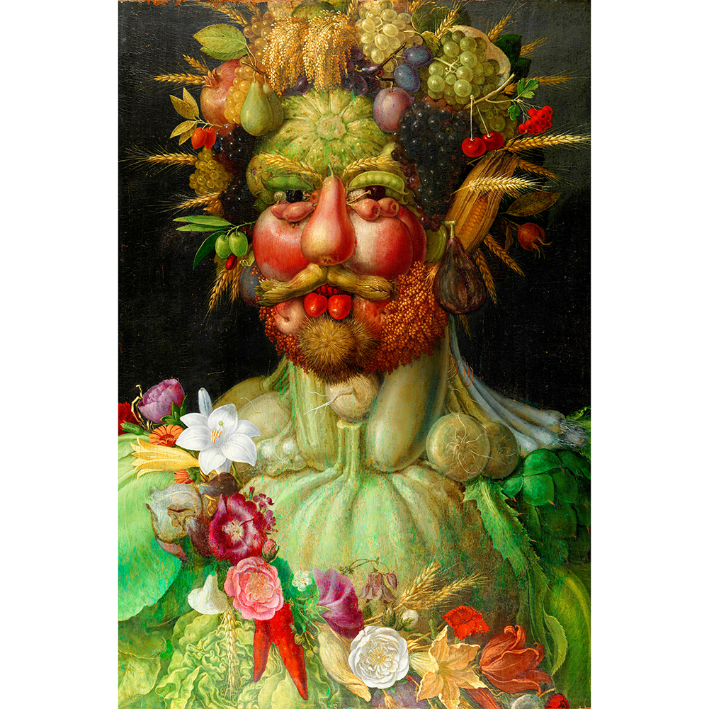 

Flower Fruit People - 1000 Pieces Jigsaw Puzzle, 501 Original