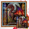 Pterodactyl - 11CT Counted Cross Stitch - 40*40cm - Dragon
