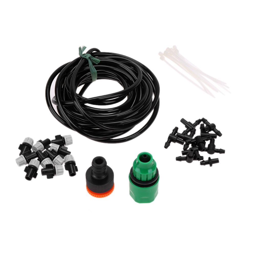 

5m 10 Sprayers Garden DIY Sprinkler Set Garden Flower Cooling Irrigation, 501 Original