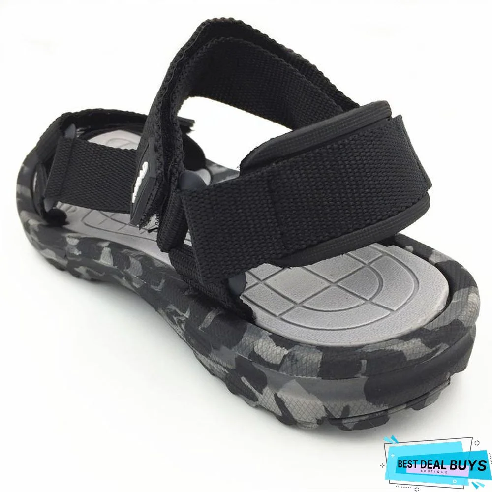 Men's Summer Beach Sandal Shoes Camouflage Water Slippers Flat Flip Flops