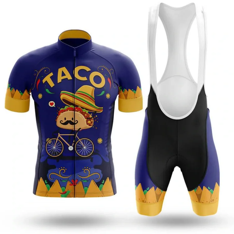 Taco Bicycle Men's Short Sleeve Cycling Kit
