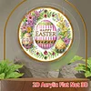 Easter Egg DIY Diamond Painting Hanging Pendants Acrylic Crafts Kit for Home Wall Decor