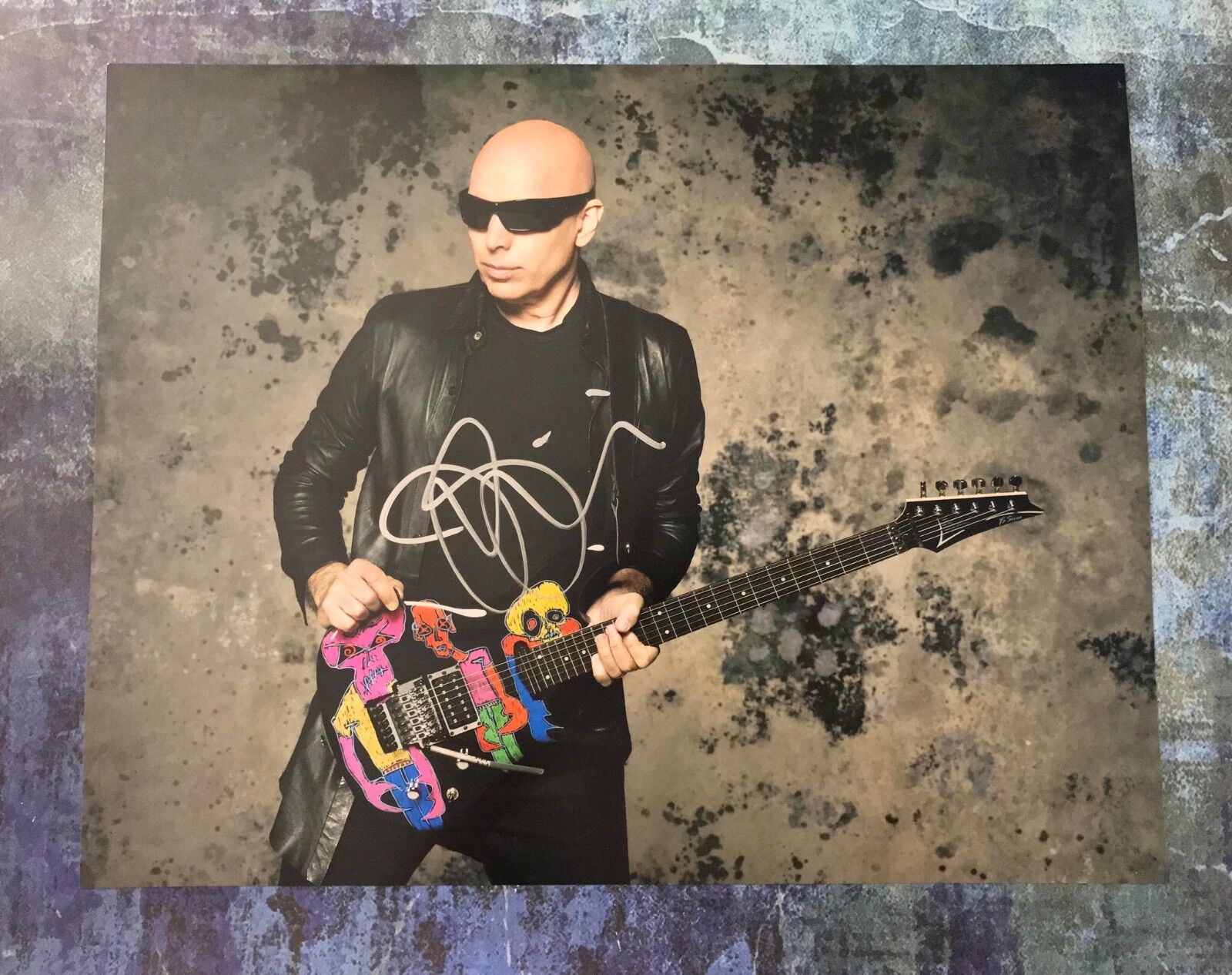 GFA Legendary G3 Guitarist * JOE SATRIANI * Signed Autograph 11x14 Photo Poster painting AD3 COA