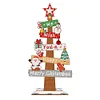 Wooden Special Shaped Christmas Sign Desktop Diamond Art Kits for Home Office