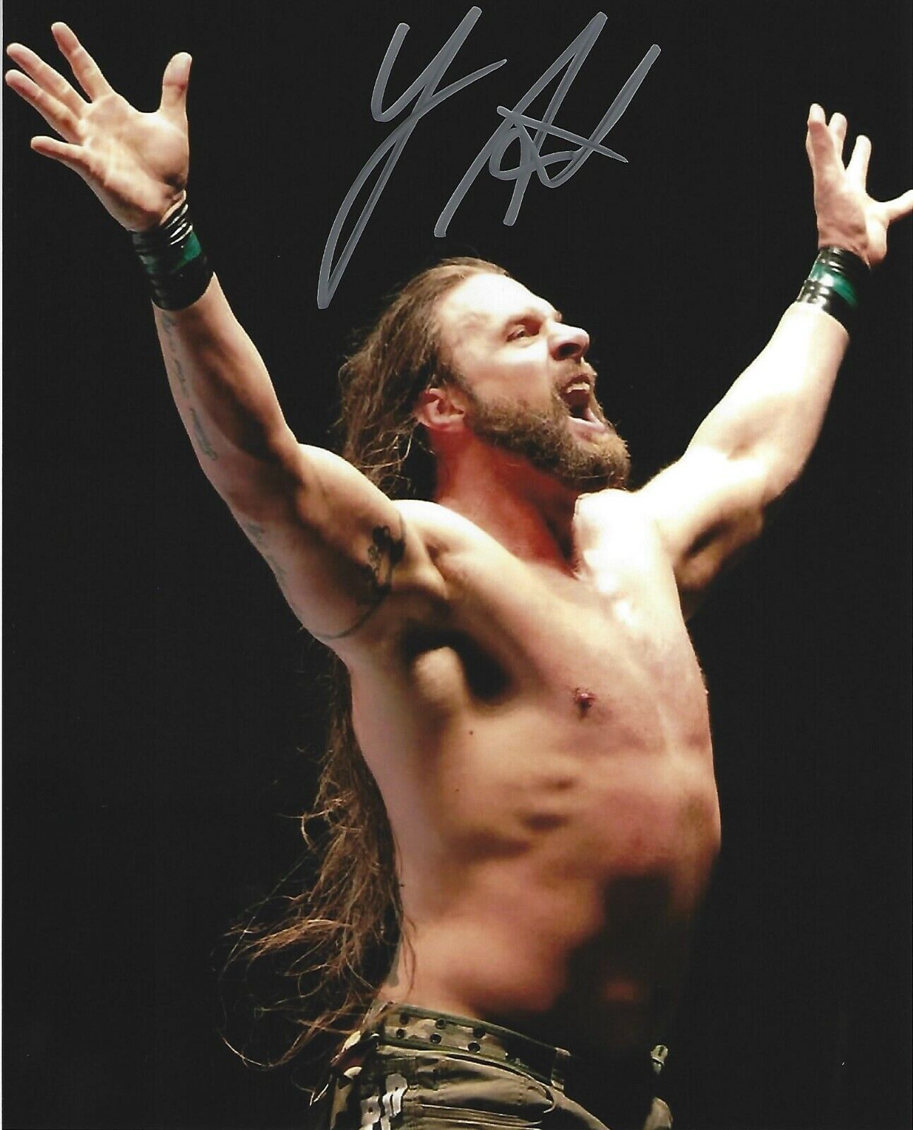 Lance Archer Signed 8x10 Photo Poster painting New Japan Pro Wrestling Picture Autograph KES WWE