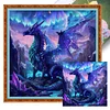 Dragon-14CT Stamped Cross Stitch 45*45cm