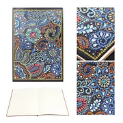 DIY Mandala Special Shaped Diamond Painting 50 Sheets A5 Office Notebook