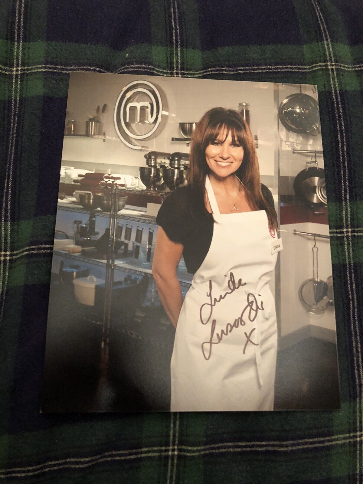 LINDA LUSARDI (MASTERCHEF) SIGNED Photo Poster painting- 10x8”