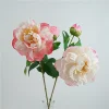 Blooming 15cm Peony Artificial Flower Home Bouquet Centerpiece Floral
