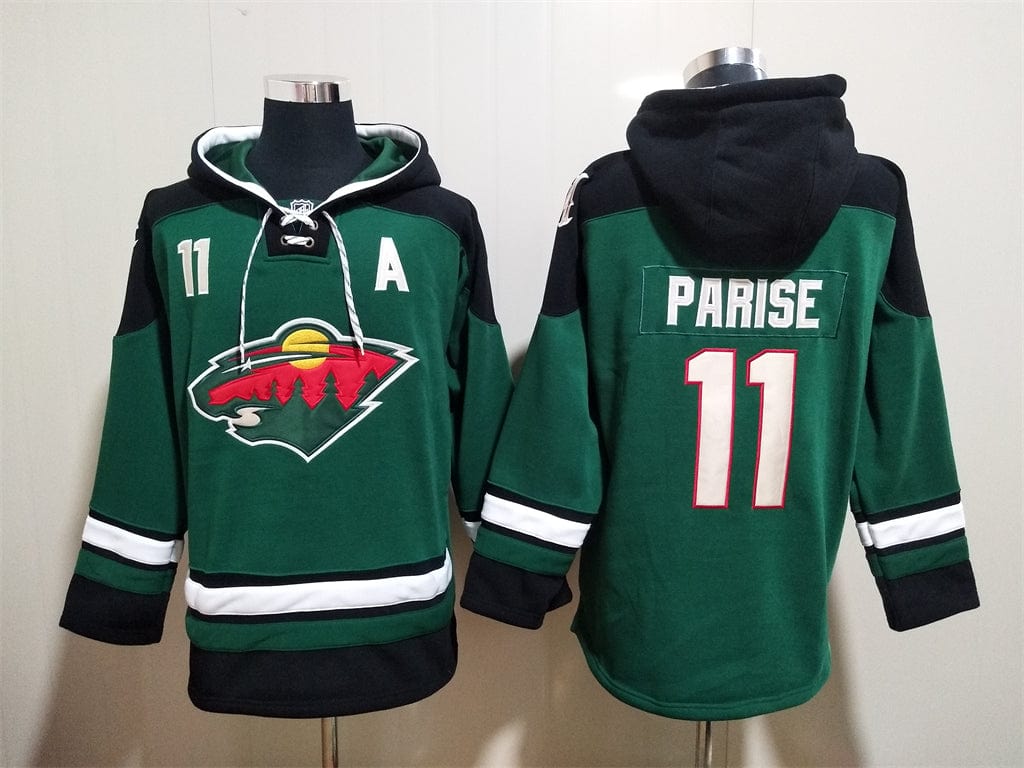 Minnesota Wild Hoodie #11 PARISE mysite