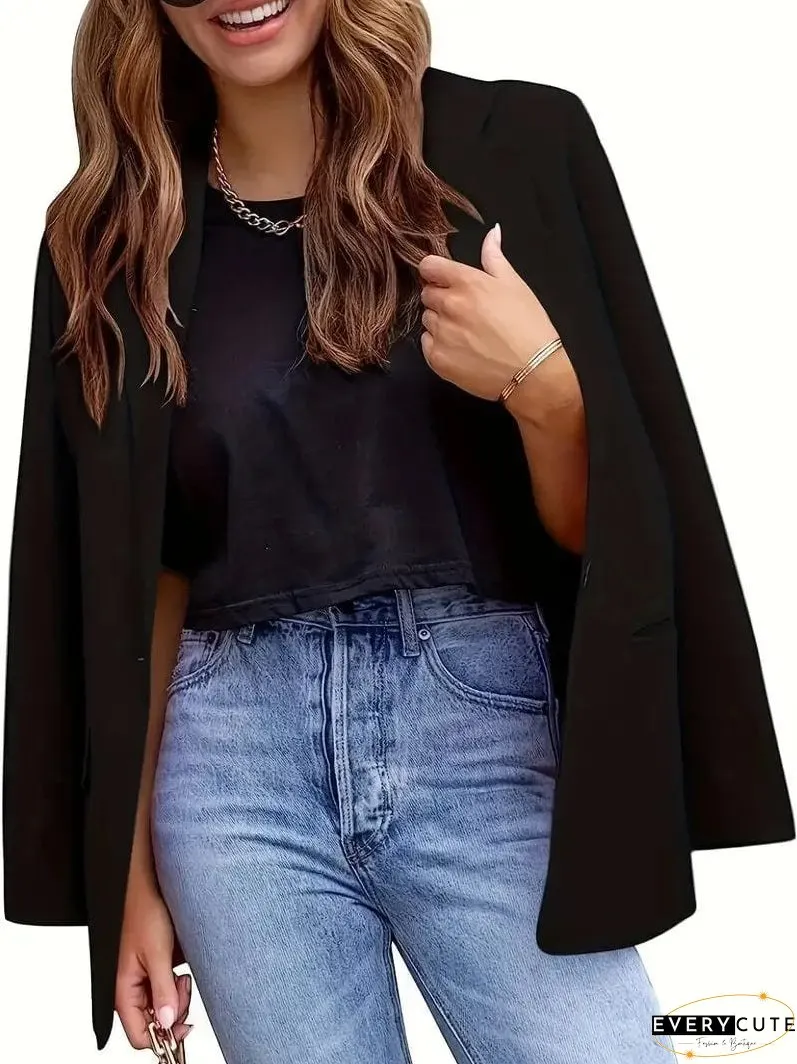 Stylish Black Blazer for Women