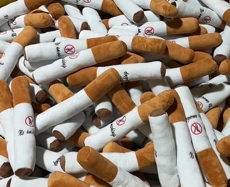 Cartoon Style Plush Geometric Pet Toys